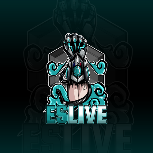 Gaming artwork with the title 'ES LIVE'
