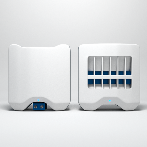 Case design with the title 'humidity sensor'