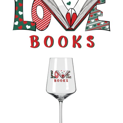 Love reading concept