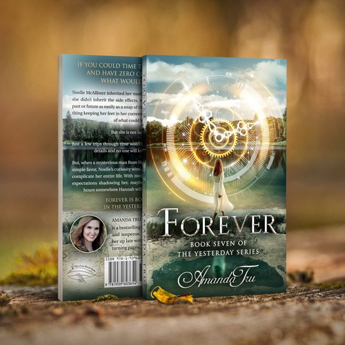 Time travel design with the title 'Forever'
