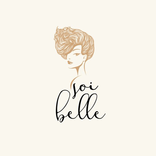 hairstyle logo design