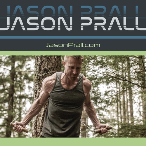 Name logo with the title 'FITNESS INSTRUCTOR LOGO'