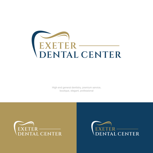 Dental brand with the title 'Exeter Dental Center © 2025'