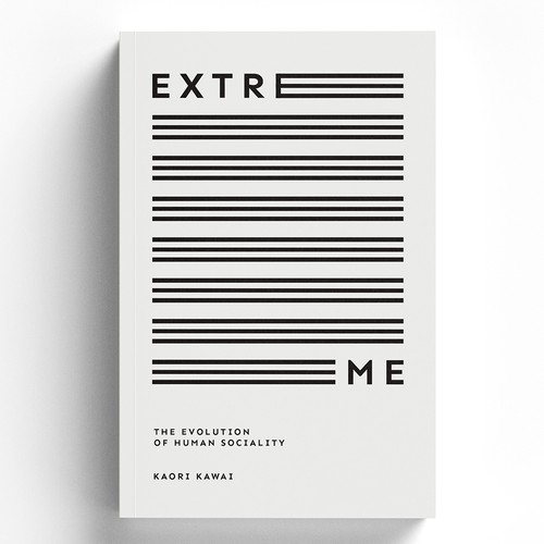 Typography book cover with the title 'Extreme '