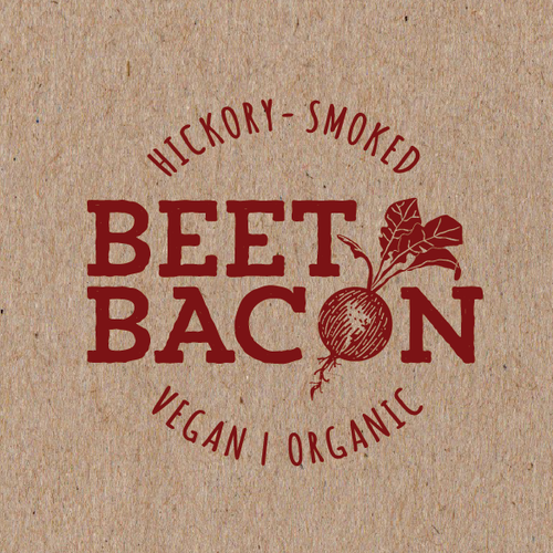 Retail design with the title 'Beet Bacon - Create the brand/logo for a next generation food!'