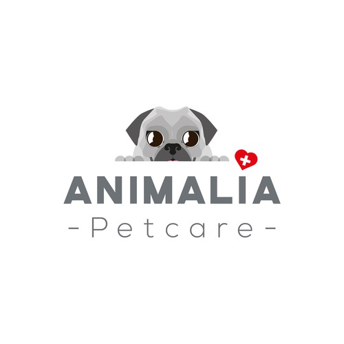 Puppy logo with the title 'Logo for a petsitting company'