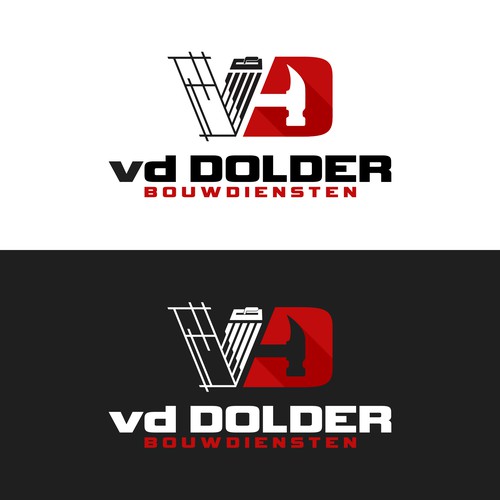 German logo with the title 'Logo Design for VD Dolder Bouwdiensten'