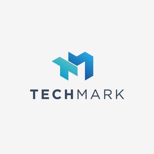 Tm logo with the title 'Logo designs for TechMark'