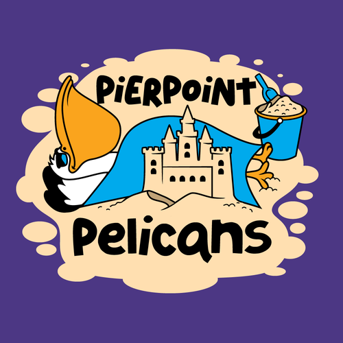 Cartoon t-shirt with the title 'Kids elementary school logo mascot'