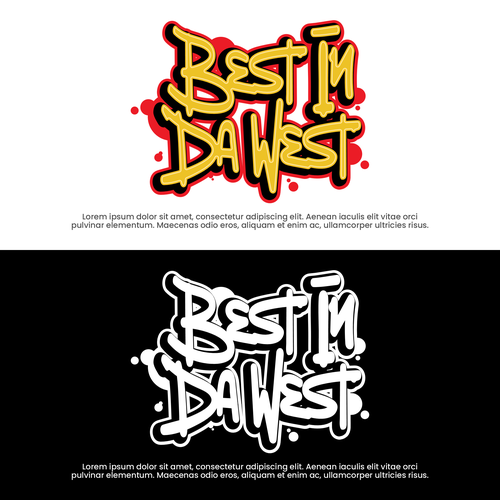 Graffiti logo with the title 'Entry Logo Contest'