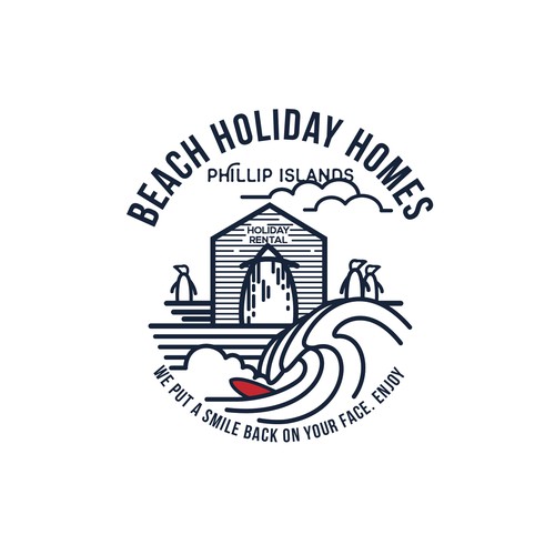 Travel logo with the title 'clear logo with modern beachy feel'