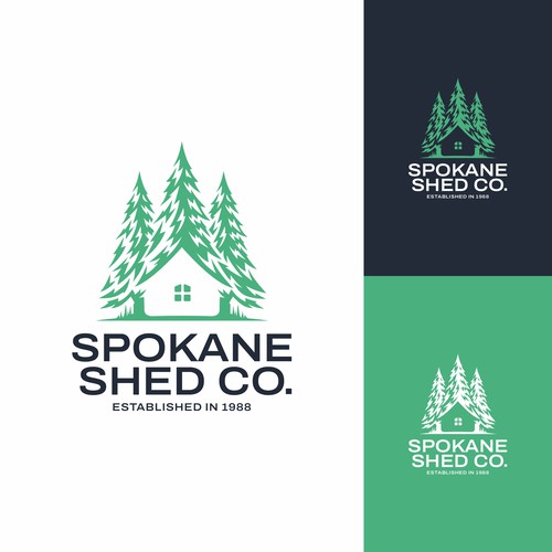 Treehouse logo with the title 'Pine Tree House'