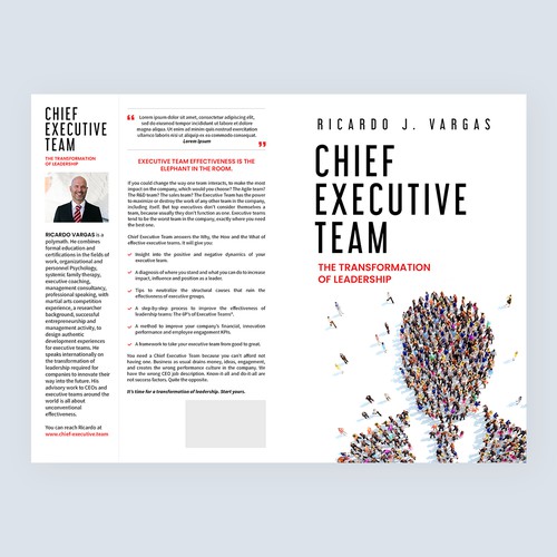 Leadership book cover with the title 'US Best seller business book for executives'