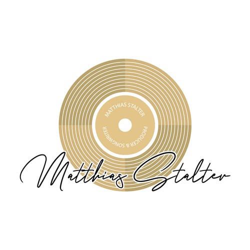 Producer logo with the title 'Logo for a music songwriter and producer'