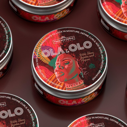 Natural label with the title 'OLA&OLO'