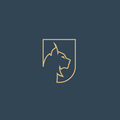 Lynx logo with the title 'Tugal Logo Design'