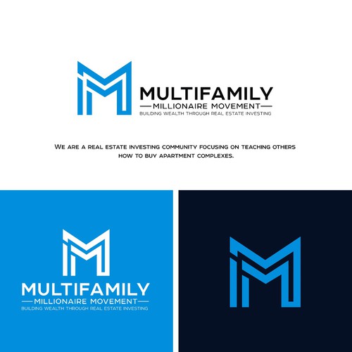 Honest logo with the title 'Mutifamilly Millionaire Movement Real Estate Logo'