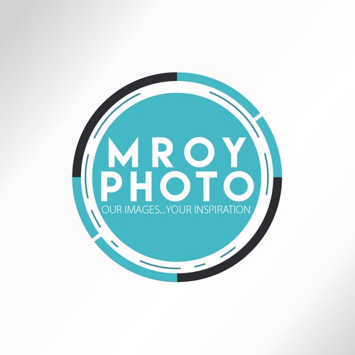Turquoise logo with the title 'Logo for Photography Business'