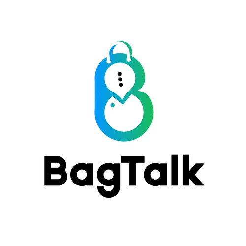 Talking logo with the title 'BagTalk'