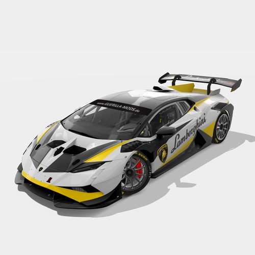 Speed design with the title 'Racing Livery basis for Lamborghini Copenhagen'