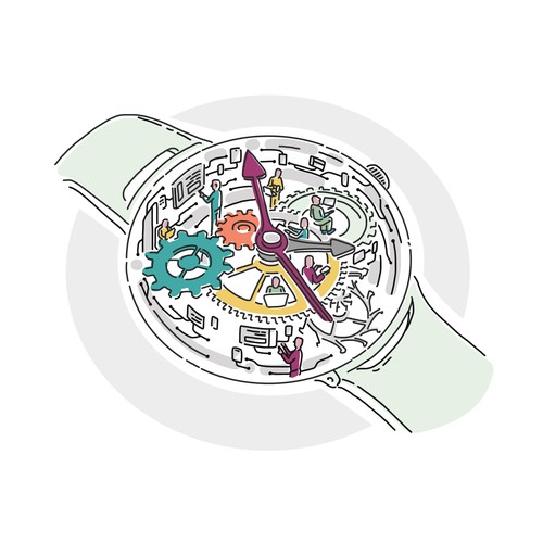 Watch design with the title 'Watch '