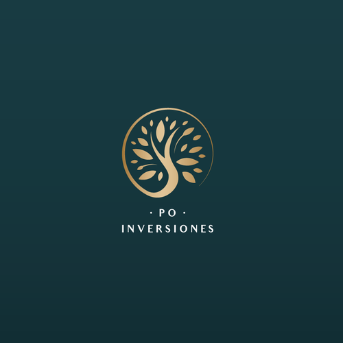 Currency design with the title 'Po Inversiones'