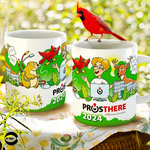 Cool design with the title 'Illustration for Pros There 2024 Coffee Mug'