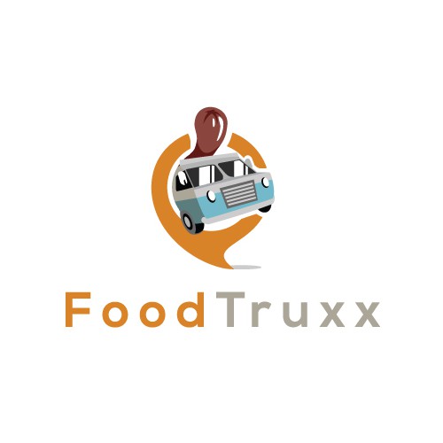 Toon logo with the title 'A Toony Presley Food Truck for a search App'