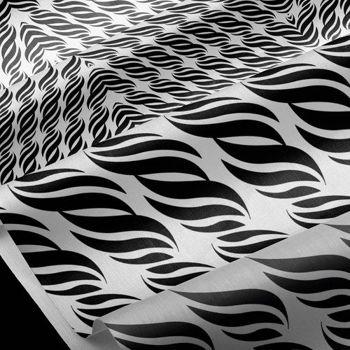 Black artwork with the title 'Pattern'