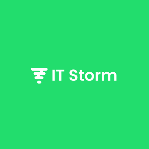 IT logo with the title 'IT storm'
