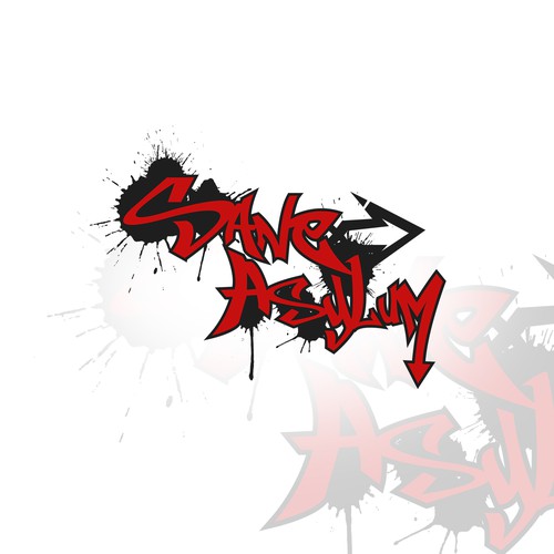 Black artwork with the title 'art'