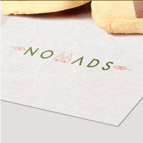 Tour logo with the title 'Bold logo contest for Nomads'