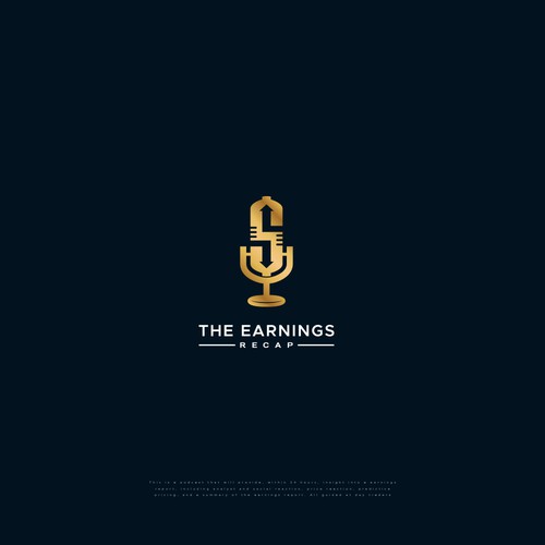 Dollar design with the title 'The Earnings Recap'