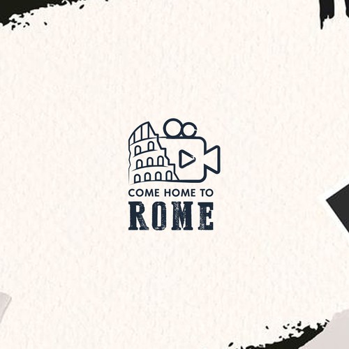 Roman design with the title 'Rome Logo'