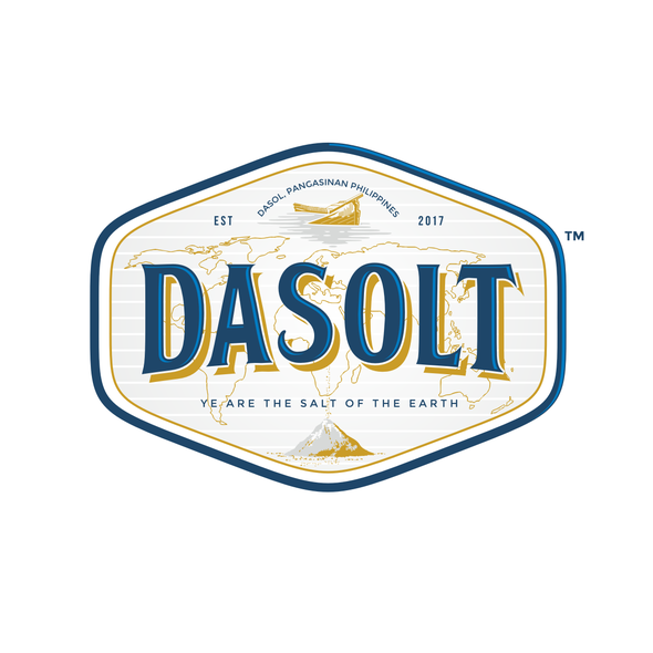 CorelDRAW design with the title 'Logo design for a Salt Company'