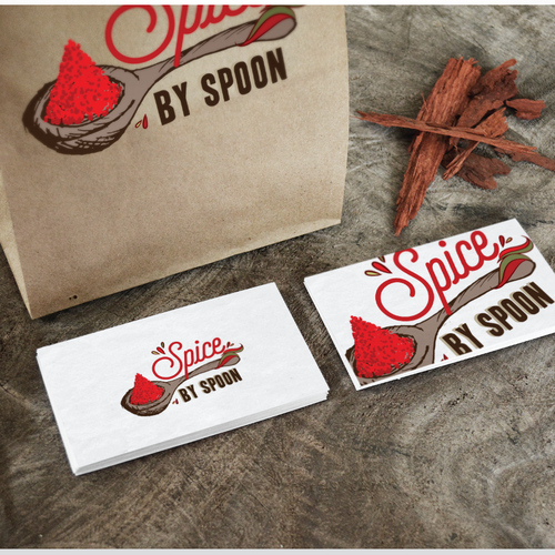 Cooking design with the title 'spices'