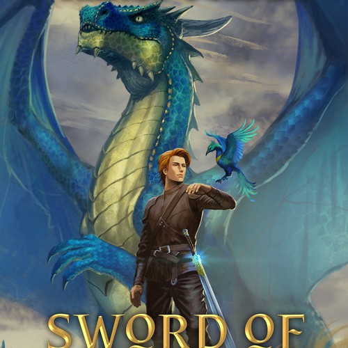 Dragon book cover with the title 'Sword Of Fate 1 to 1 Project'