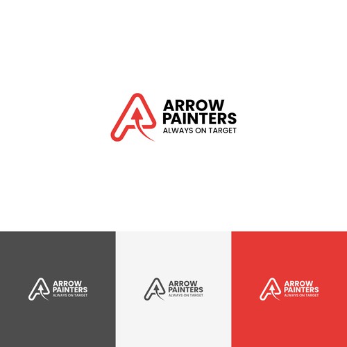 Painter design with the title 'Logo Concept for Arrow Painters'