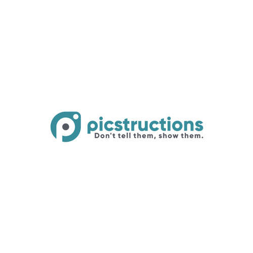 Music studio logo with the title 'Initial logo for Picstrucrions App'