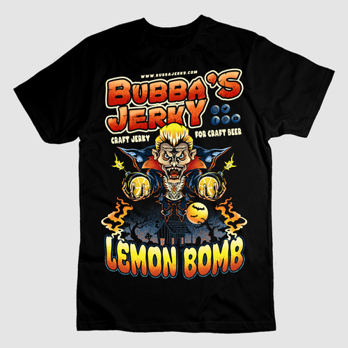 Comic t-shirt with the title 'Mascot-Halloween theme mashup'