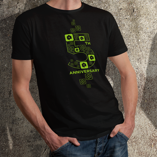 Five design with the title 'Anyone Home 5th Anniversary '