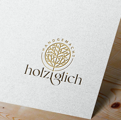 Branch design with the title 'Holziglich'