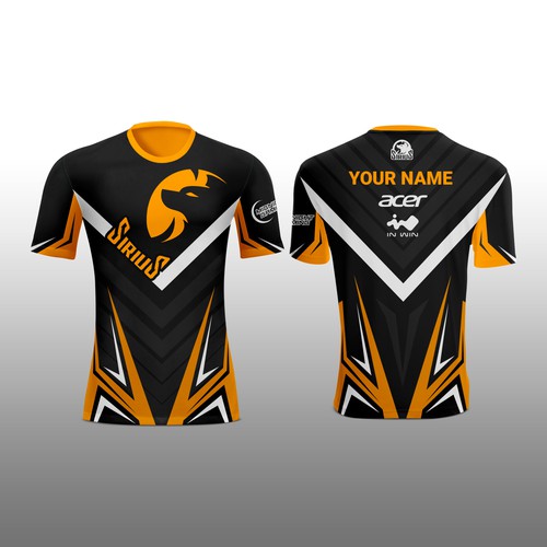 Gamer design with the title 'Esport Jersey'