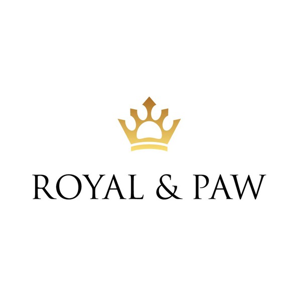 Paw print logo with the title 'Exclusive logo design for a Pet Product Brand'