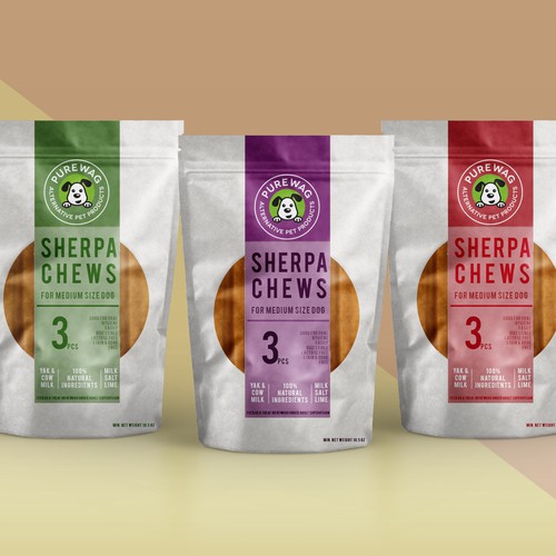 Animal packaging with the title 'who is a good boy?v3'