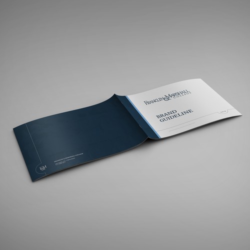 Style guide design with the title 'Sports Team Brand Guide'