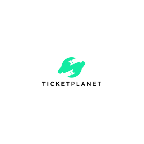 Ticket design with the title 'Simple '