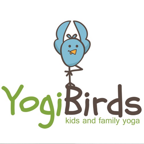 Bird logo with the title 'Yogi Birds needs a new logo'