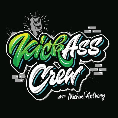 Merchandise logo with the title 'Logo design entry'