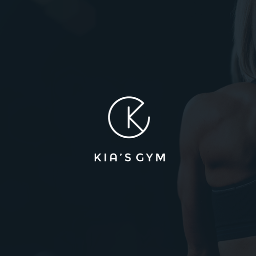 Gym logo with the title 'Kia'sGym '